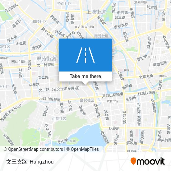 文三支路 map
