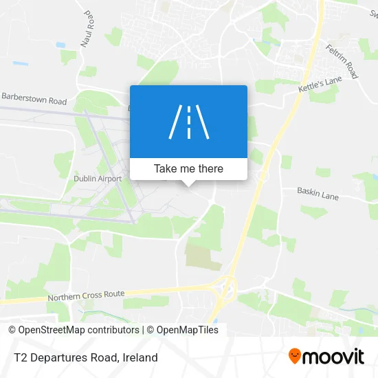 T2 Departures Road map