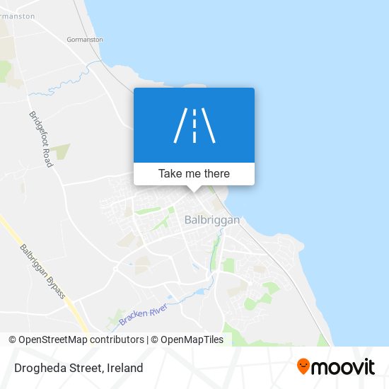 Drogheda Street map