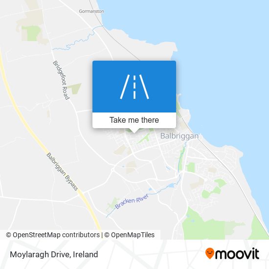 Moylaragh Drive map