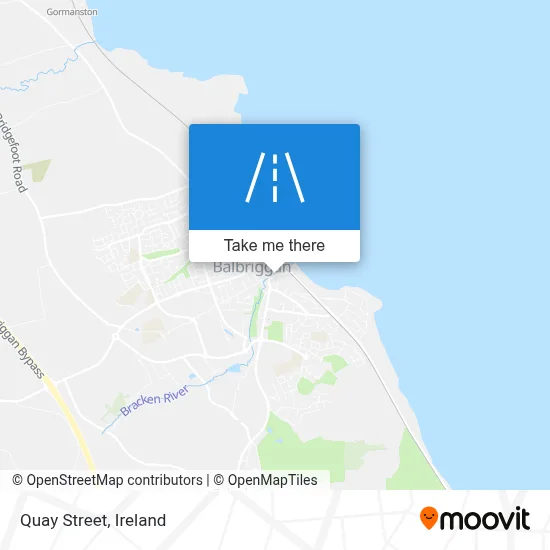 Quay Street map