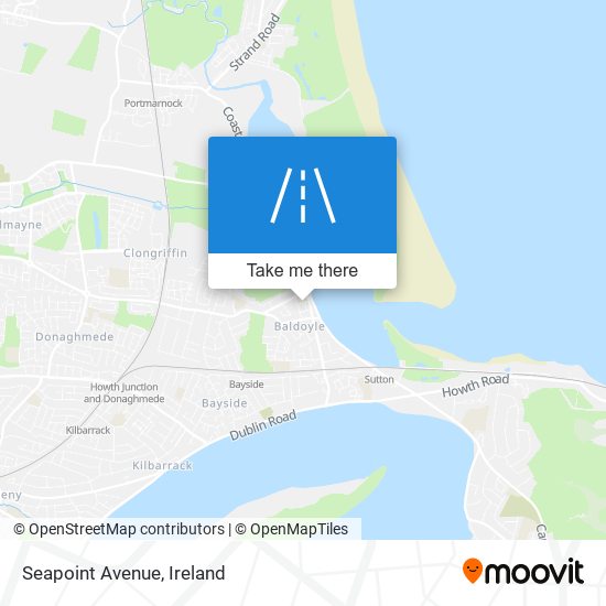 Seapoint Avenue map