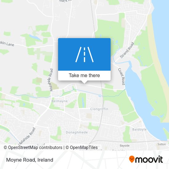 Moyne Road map