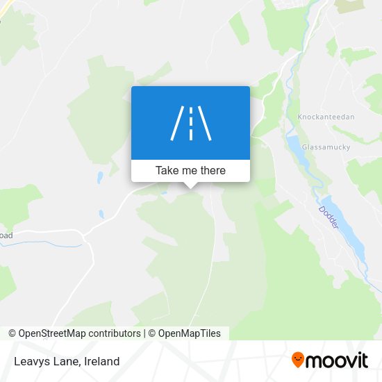 Leavys Lane map