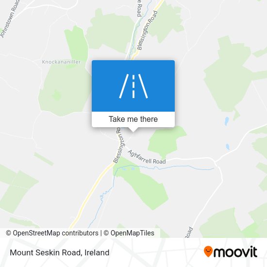 Mount Seskin Road map