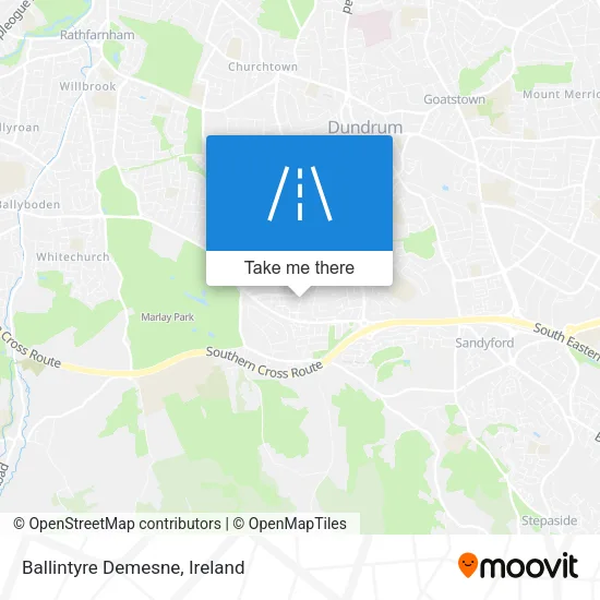 Ballintyre Demesne map