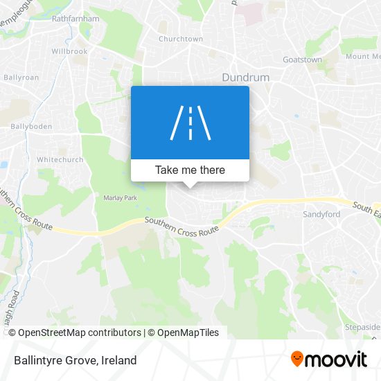 Ballintyre Grove map
