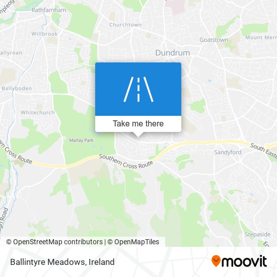 Ballintyre Meadows map