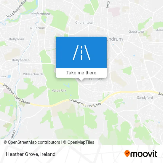 Heather Grove map