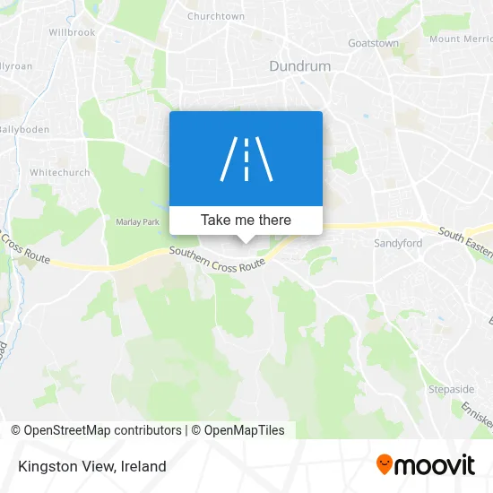 Kingston View map