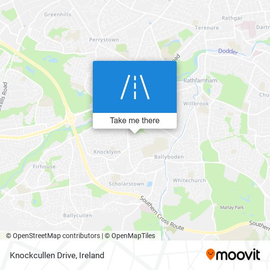 Knockcullen Drive map