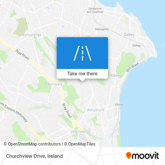 Churchview Drive map