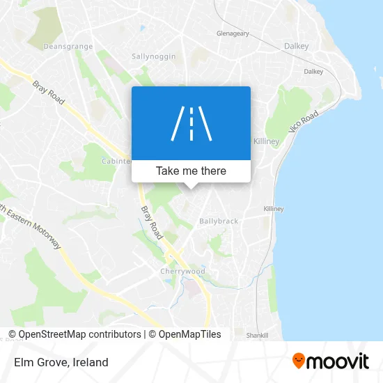 Elm Grove map
