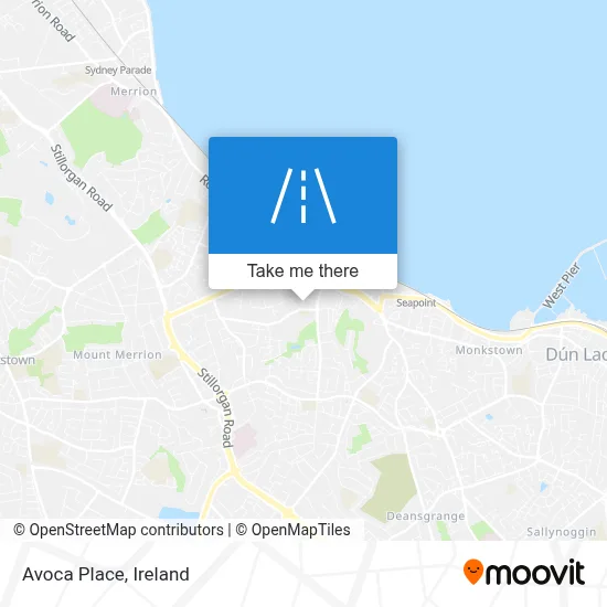 Avoca Place map