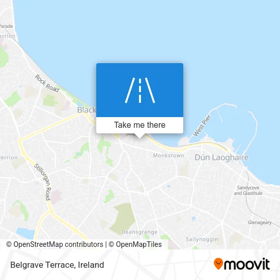 Belgrave Terrace map