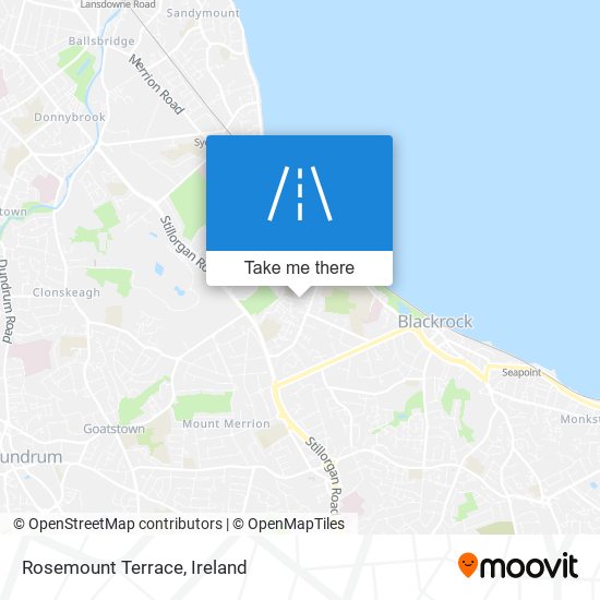 Rosemount Terrace map