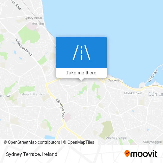 Sydney Terrace map