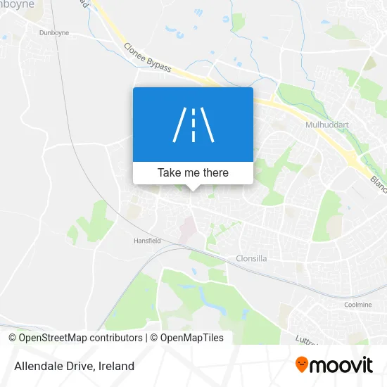 Allendale Drive map