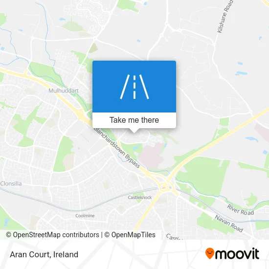 Aran Court map