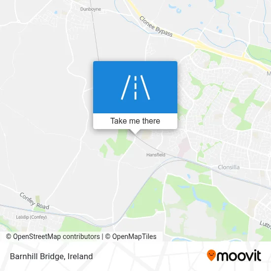 Barnhill Bridge map