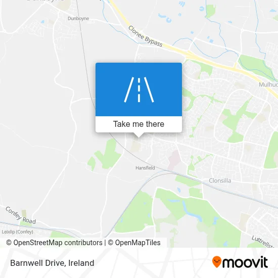 Barnwell Drive map