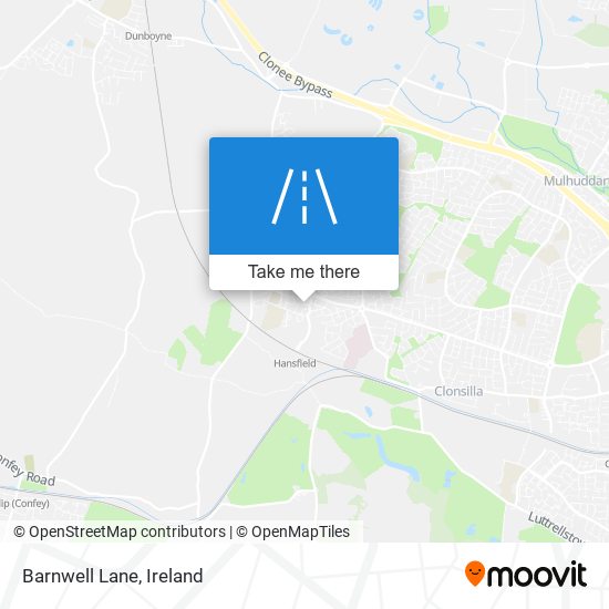 Barnwell Lane map