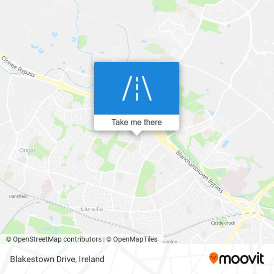 Blakestown Drive map