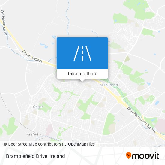 Bramblefield Drive map