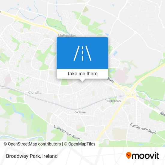 Broadway Park map