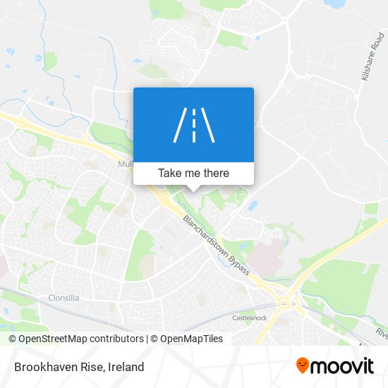 Brookhaven Rise map