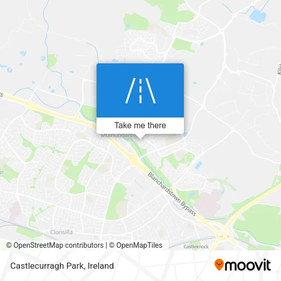 Castlecurragh Park map