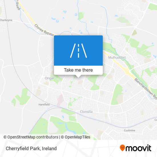 Cherryfield Park map