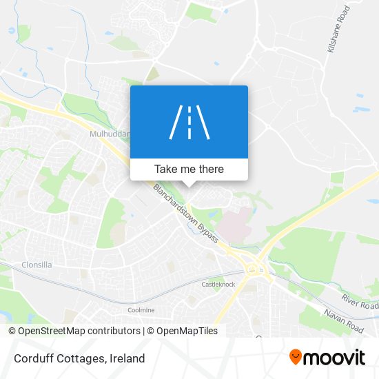 Corduff Cottages map