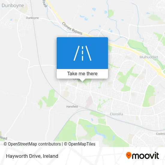 Hayworth Drive map