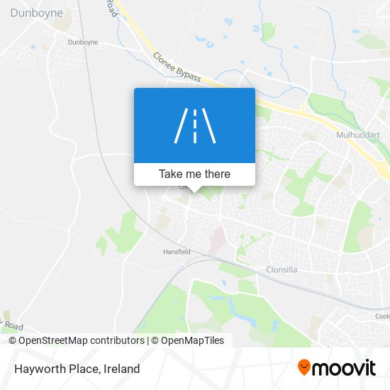 Hayworth Place map