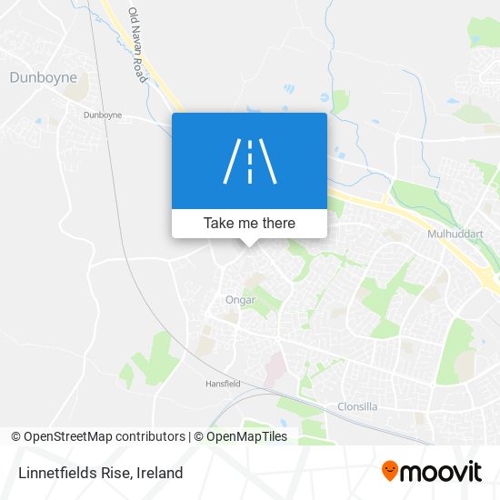 Linnetfields Rise map