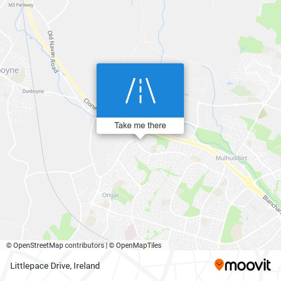 Littlepace Drive map