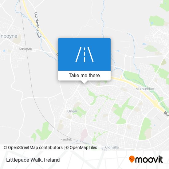 Littlepace Walk map