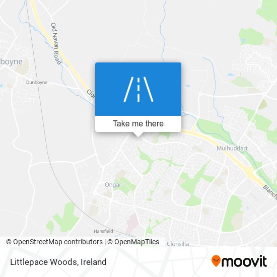 Littlepace Woods map