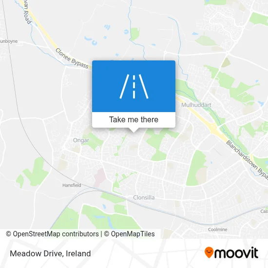 Meadow Drive map