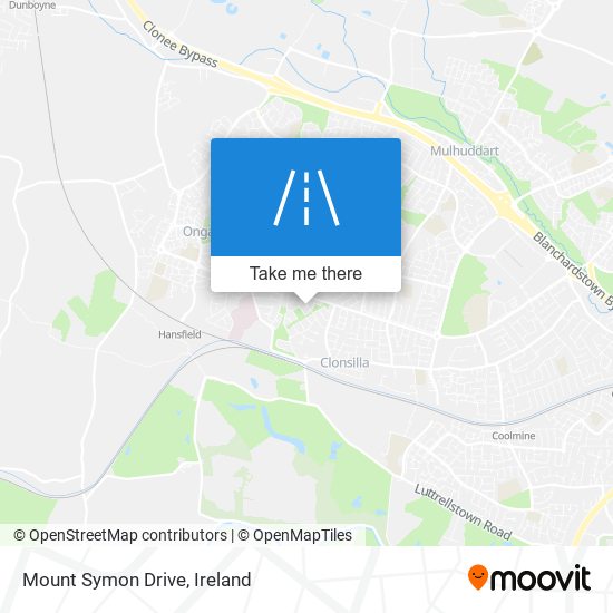 Mount Symon Drive map