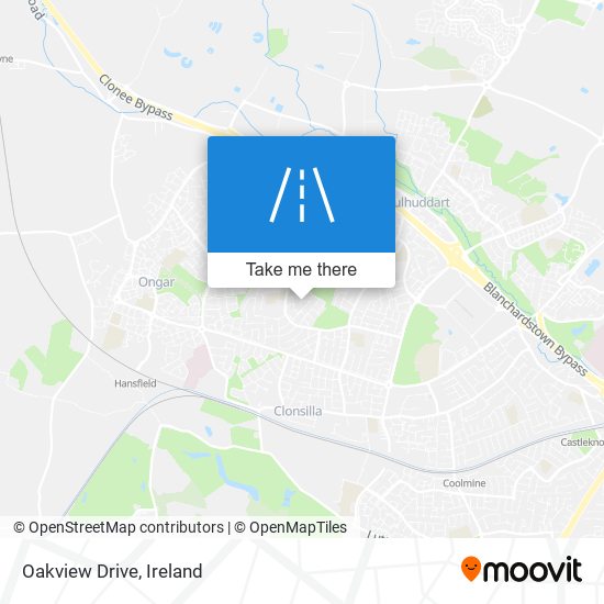 Oakview Drive map