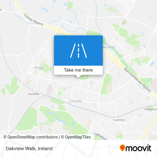 Oakview Walk map