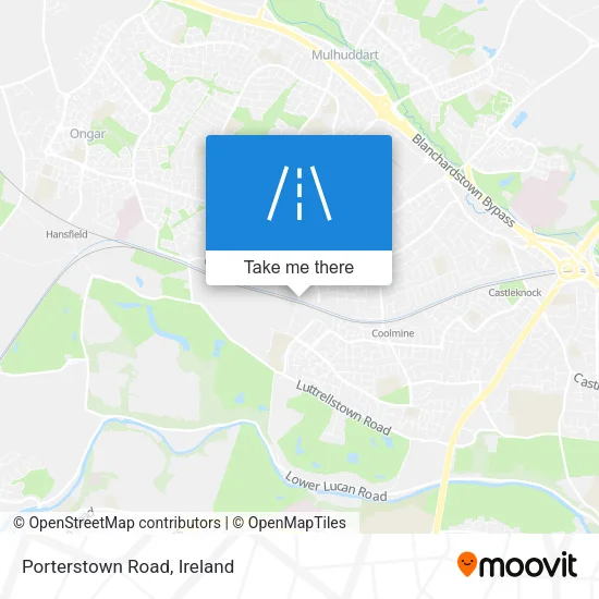 Porterstown Road map