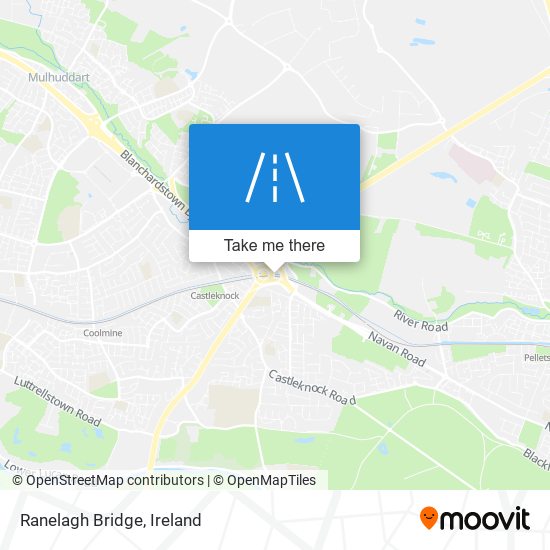 Ranelagh Bridge map