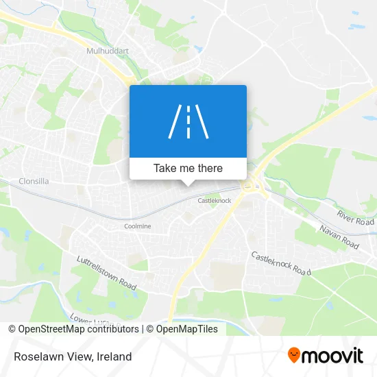 Roselawn View map