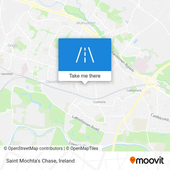 Saint Mochta's Chase map