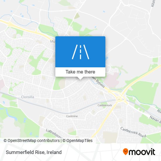 Summerfield Rise map