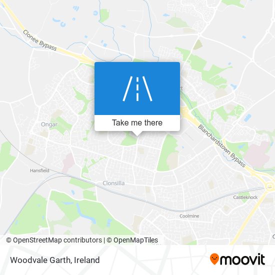 Woodvale Garth map