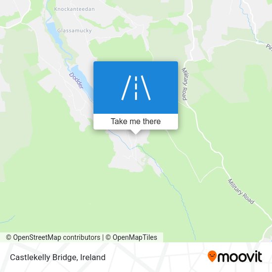 Castlekelly Bridge map